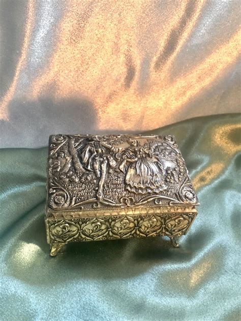 Repousse Metal Box 